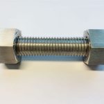 雙頭螺栓c / w 2重型六角螺栓